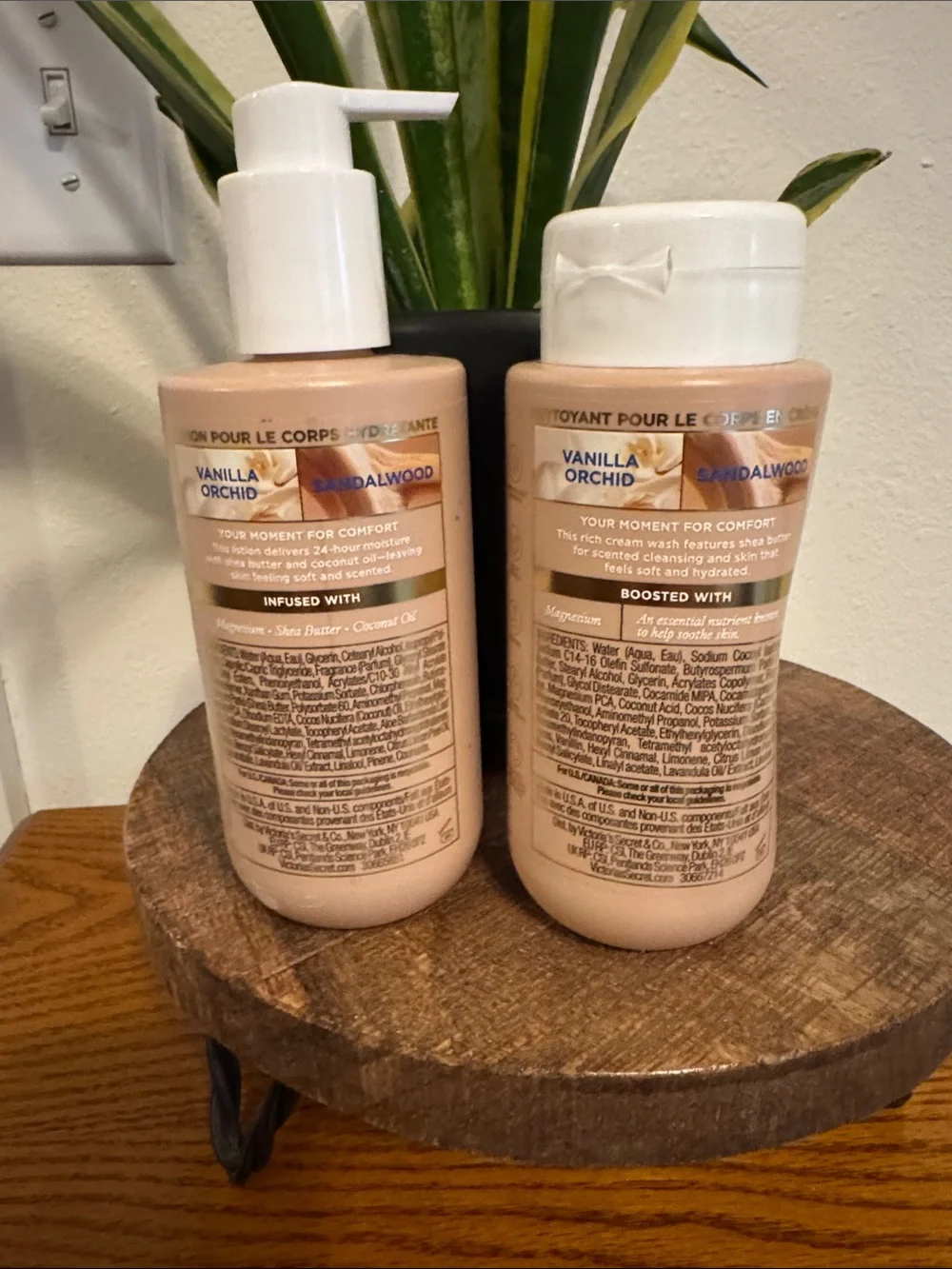 Victoria's Secret Vanilla Orchid & Sandalwood Lotion and Body Wash